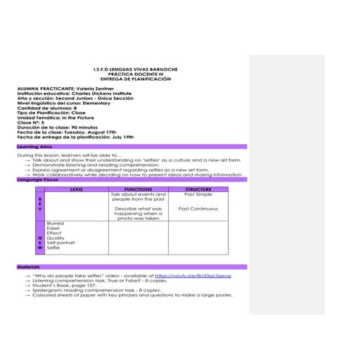 DU2, Lesson 5 - Practica III
