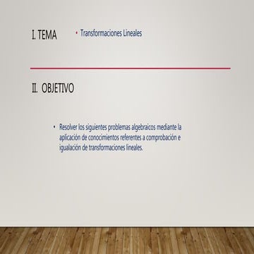 taller transformaciones lineales