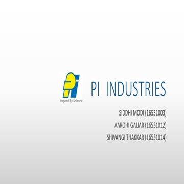 Pi  industries