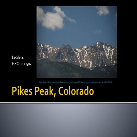 Pikes peak, colorado