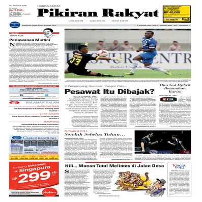Pikiran Rakyat 10 Maret 2014 | PDF