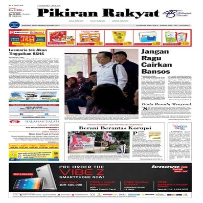 Pikiran Rakyat 28 Maret 2014 | PDF