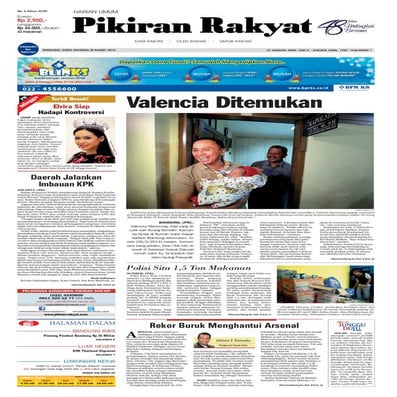 Pikiran Rakyat 29 Maret 2014 | PDF