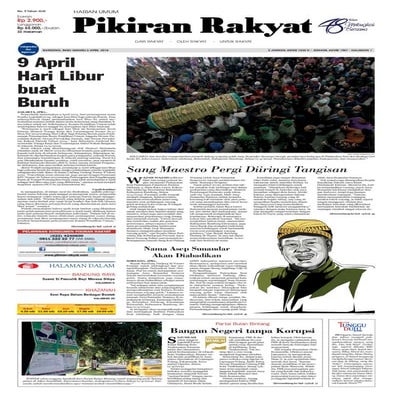 Pikiran Rakyat 2 April 2014