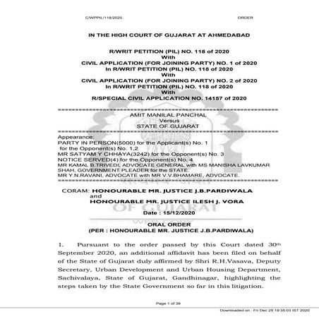 Pil order | PDF
