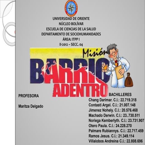 Barrio Adentro | PPT