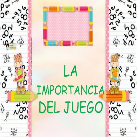 Pilar llorismartínez.laimportanciadeljuego.