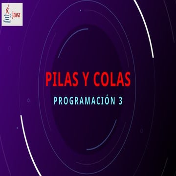 Fundamentos y Aplicaciones de las Colas en Programación | PPTX