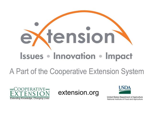 eXtension Capnote at the JCEP #PILD2016 Meeting 
