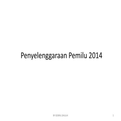 Pileg 2014
