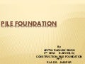 PILE FOUNDATION-INDIA