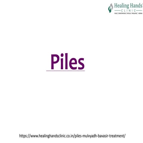 Plies Hospital | hospital for bavasir| healing hands clinic | PPTX