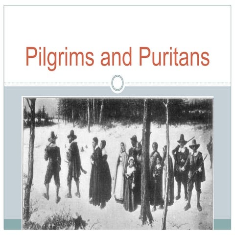 Pilgrims vs Puritans