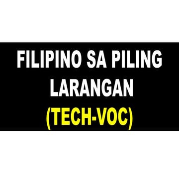 DLL(WEEK8)in Filipino sa Piling Larang Tekbok | DOCX