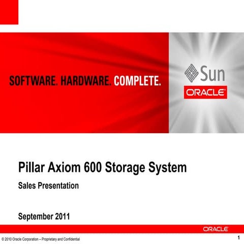 Pillar axiom 600   sales presentation