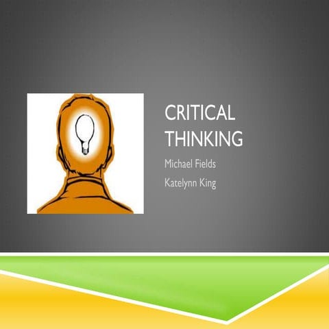 21st Century Education (Critical Thinking)