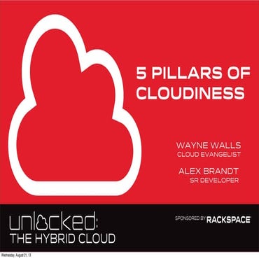 The 5 Pillars of Cloudiness