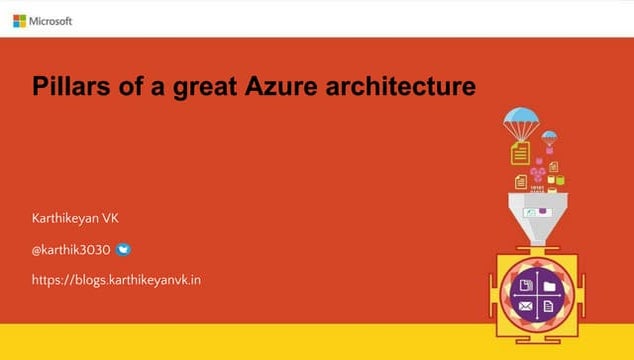 Pillars of great Azure Architecture