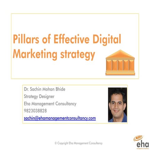 Pillars of digital marketing strategy | PDF
