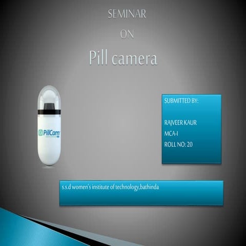 Pill camera