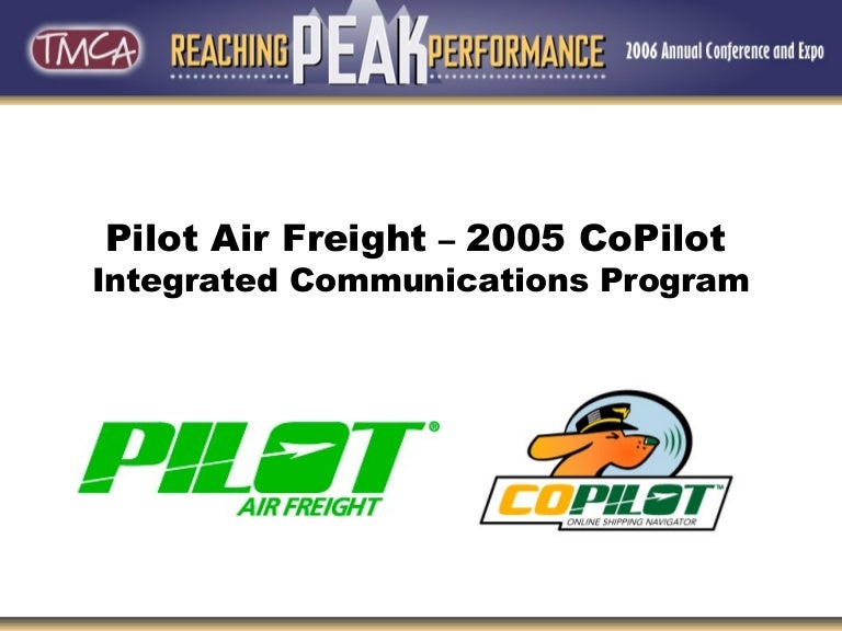 Pilot air freight co pilot presentation