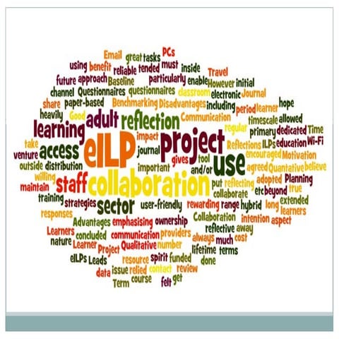 Piloting e il ps in adult and community learning - acl consortium