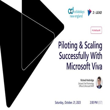 Piloting & Scaling Successfully With Microsoft Viva