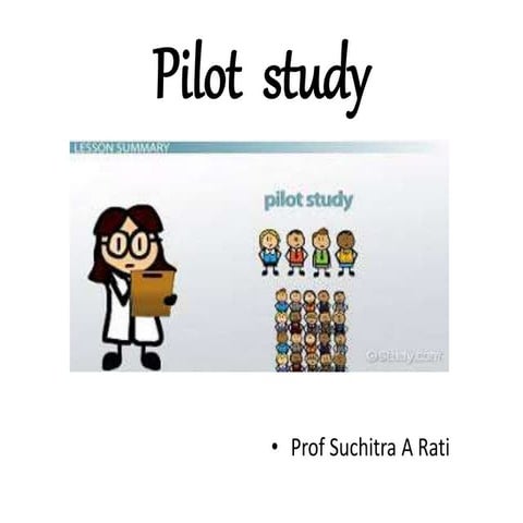 Pilot study-research