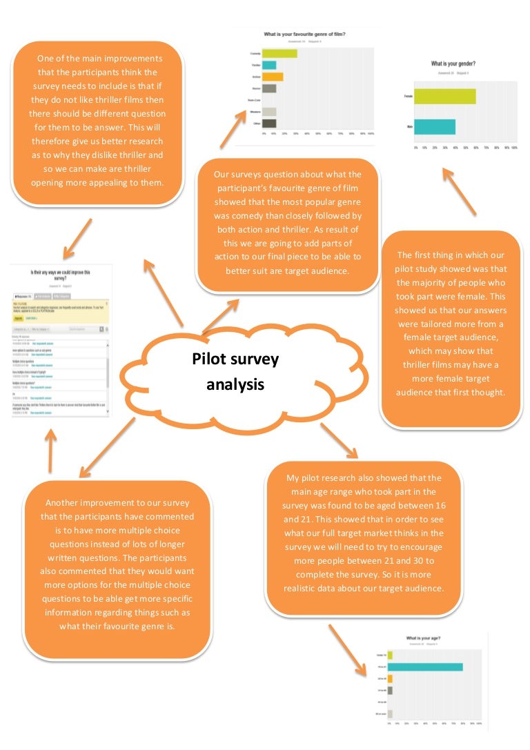 Pilot survey analysis