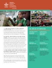 Policies, Institutions, and Markets...