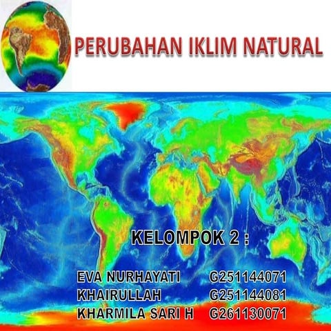 Perubahan Iklim Natural 