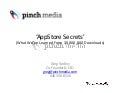 iPhone AppStore Secrets - Pinch Media