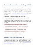 Surat tukar tarikh Surat tukar tarikh