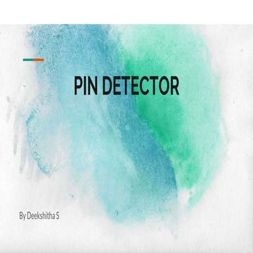 Pin Photodetector