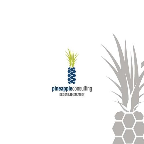 Branding and Product Design Portfolio - Pineapple Consulting