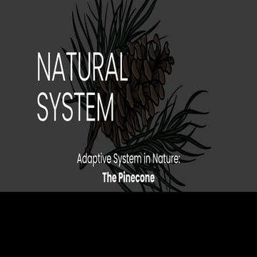 Natural Adaptive Systems: Learning from the Pinecone | PDF