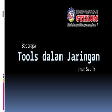 Cara dan Pemakaian Perintah PING dalam Jaringan.pptx