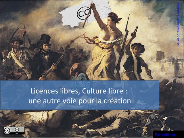 Licences libres, Cultures libres : une autre voie pour la création 