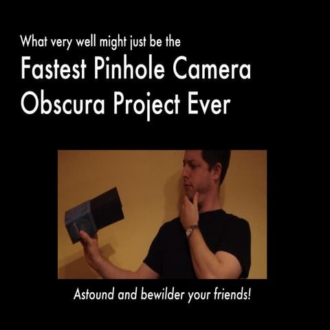 Pinhole cameraobscura