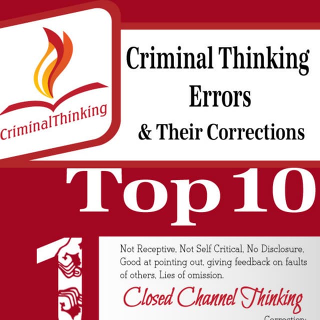 Pin infographic Top Ten Thinking Errors