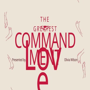 Pink and Red Illustrative Love Commandment Sermon Church Presentation.pptx