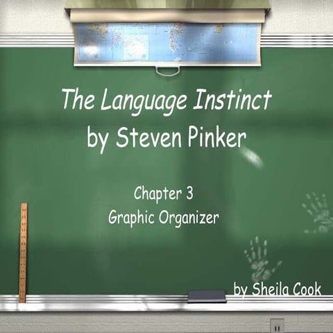 Pinker Chapter 3 Presentation