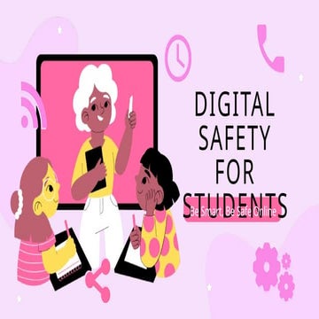 Digital safety and security for students | PPTX