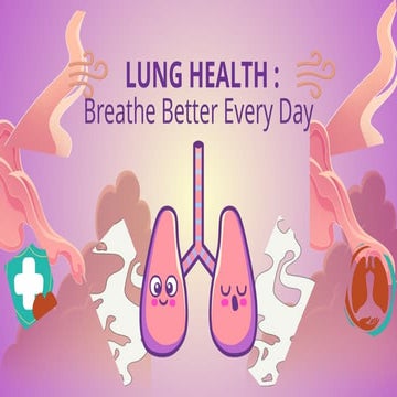 Pink Peach and White Playful Lung Health Medical Presentation.pptx