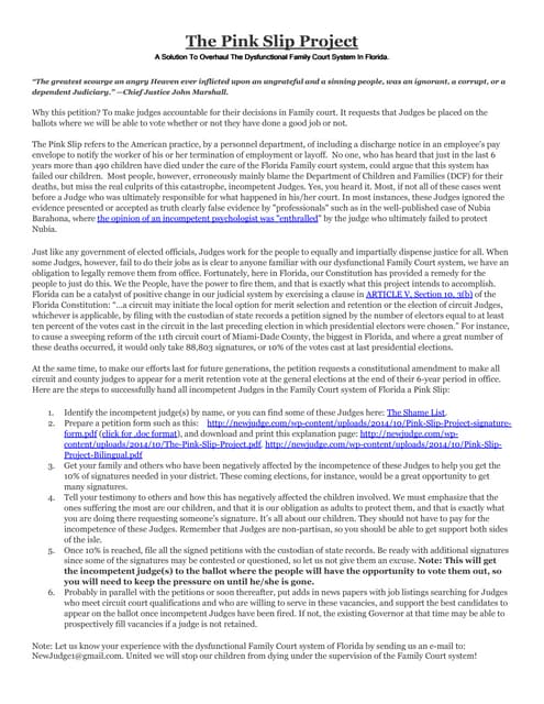 Pink Slip Project  - 2017