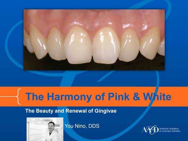 The Harmony of Pink & White | PPTX
