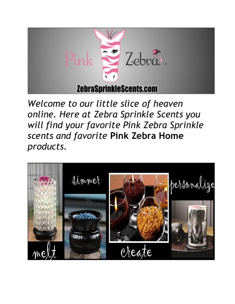 Pink Zebra Sprinkle Scents Pink Zebra Candles