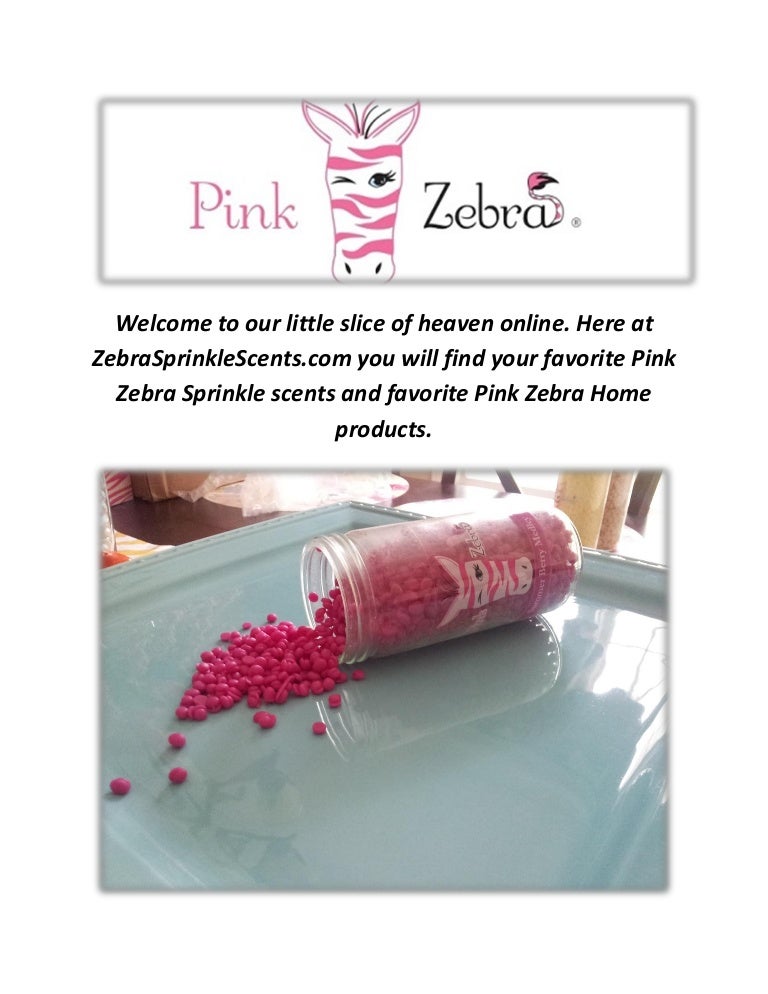 Pink Zebra Sprinkle Scents Pink Zebra Sprinkles