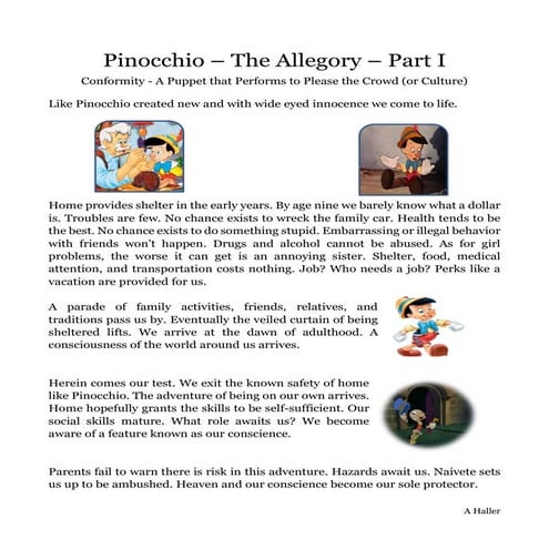 Personalized Pinocchio Book With Your Child As The Hero - Custom Name, Appearance & Dedication