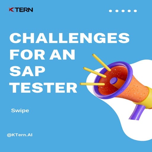 Challenges for an SAP tester | PDF